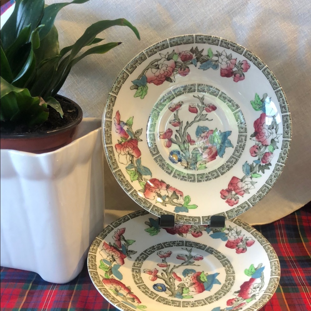 Indian Tree saucers Johnson Brothers